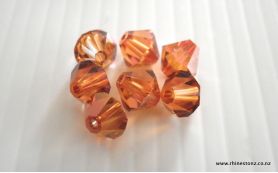Swarovski Bicone Art 5328 Crystal Copper 3mm